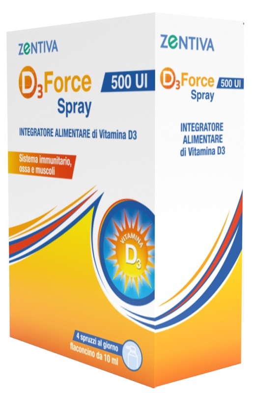 D3 FORCE 500UI SPRAY 10 ML - Farmacianuova.eu