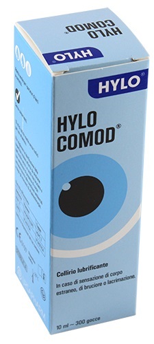 HYLO COMOD GOCCE OCULARI IALURONATO DI SODIO 1% FLACONCINO 10 ML - Farmacianuova.eu