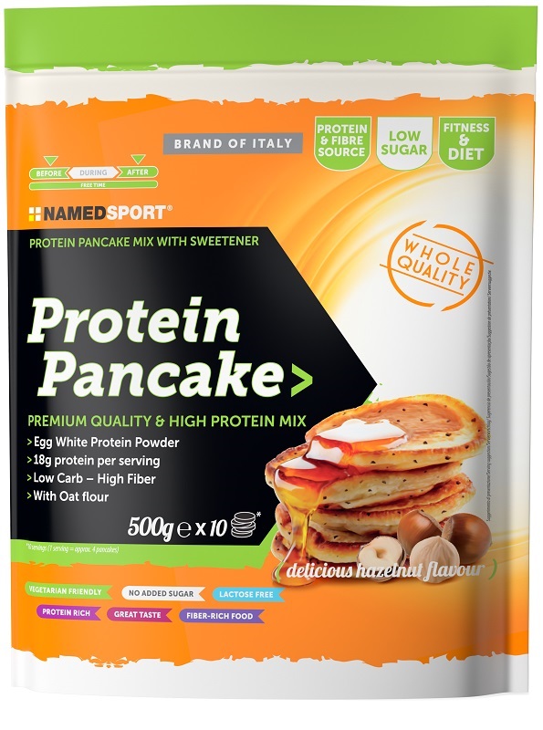 PROTEIN PANCAKE DELICIOUS HAZELNUT 500 G - Farmacianuova.eu
