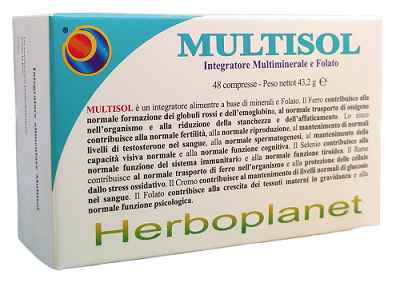 MULTISOL 48 COMPRESSE - Farmacianuova.eu