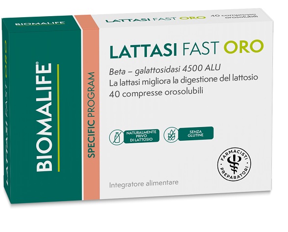 LATTASI FAST ORO 40 COMPRESSE - Farmacianuova.eu