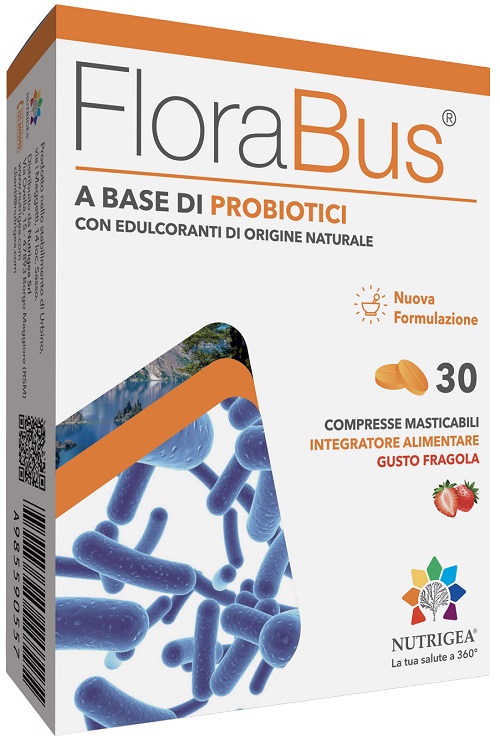 FLORABUS 30 COMPRESSE MASTICABILI - Farmacianuova.eu