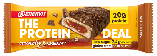 THE PROTEIN DEAL CARAMEL FUN BARRETTA 55 G - Farmacianuova.eu