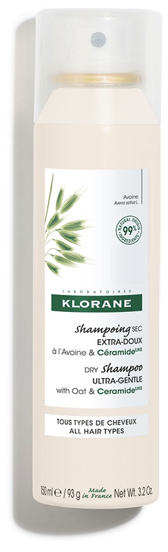 KLORANE SHAMPOO SECCO EXTRA DELICATO AVENA&CERAMIDE TUTTI I TIPI DI CAPELLI SPRAY 150 ML - Farmacianuova.eu