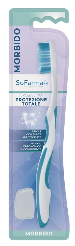 SPAZZOLINO TOTAL PROTECTION SETOLE MORBIDE SOFARMAPIU' - Farmacianuova.eu
