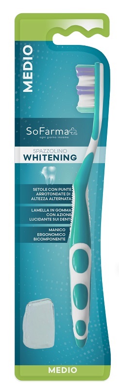 SPAZZOLINO WHITE SETOLE MEDIE SOFARMAPIU' - Farmacianuova.eu