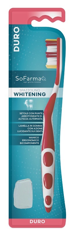 SPAZZOLINO WHITE SETOLE DURE SOFARMAPIU' - Farmacianuova.eu