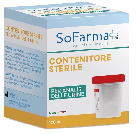 CONTENITORE URINA IN POLIPROPILENE DA 120 ML SOFARMAPIU' - Farmacianuova.eu