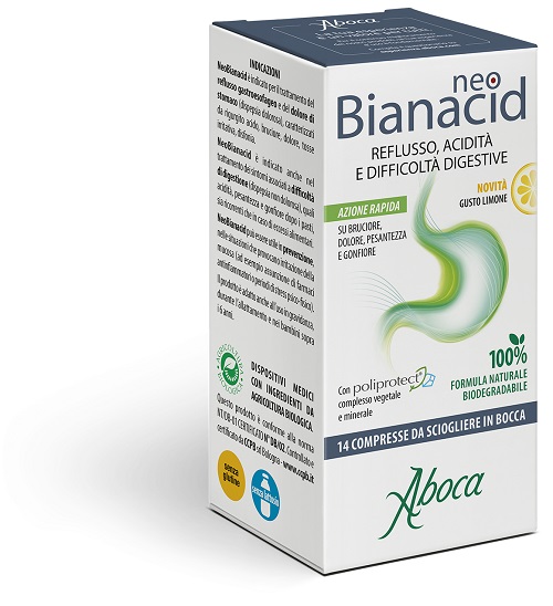 NEOBIANACID 14 COMPRESSE LIMONE - Farmacianuova.eu