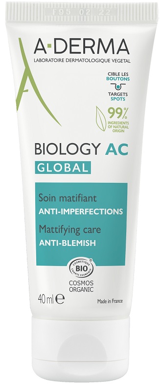 ADERMA BIOLOGY AC GLOBAL TRATTAMENTO OPACIZZANTE ANTI IMPERFEZIONI 40 ML - Farmacianuova.eu
