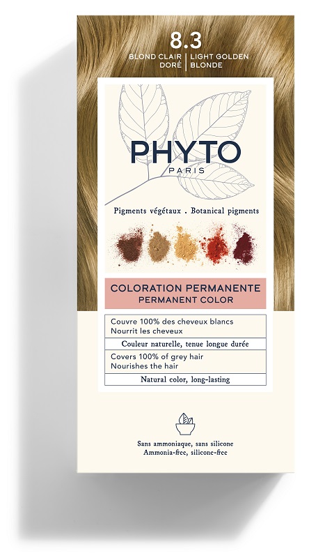 COLOR KIT 8,3 BIONDO CHIARO DORATO LATTE RIVELATORE 50 ML + CREMA COLORANTE 50 ML + MASCHERA PROTETTIVA COLORE 12 ML + GUANTI - Farmacianuova.eu