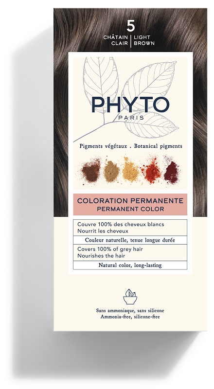 COLOR KIT 5 CASTANO CHIARO LATTE RIVELATORE 50 ML + CREMA COLORANTE 50 ML + MASCHERA PROTETTIVA COLORE 12 ML + GUANTI - Farmacianuova.eu