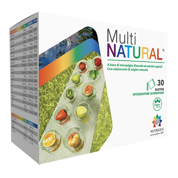 MULTINATURAL 30 BUSTINE DA 3 G CON EDULCORANTI DI ORIGINE NATURALE SENZA GLUTINE - Farmacianuova.eu