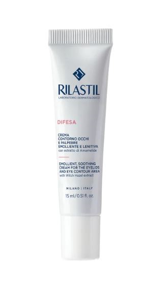 RILASTIL DIFESA CREMA CONTORNO OCCHI E PALPEBRE EMOLLIENTE E LENITIVA 15 ML - Farmacianuova.eu