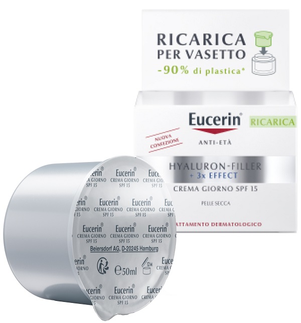 EUCERIN FACE CREAM ANTI AGE HYALURON GIORNO SPF15 50 ML - Farmacianuova.eu
