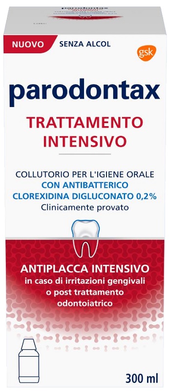 PARODONTAX TRATTAMENTO INTENSIVO CLOREXIDINA 0,2% - Farmacianuova.eu