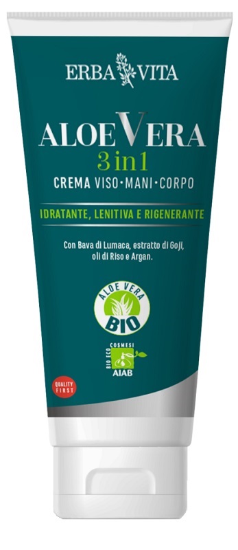 ALOE VERA CREMA 3 IN 1 BIO AIAB 200 ML - Farmacianuova.eu