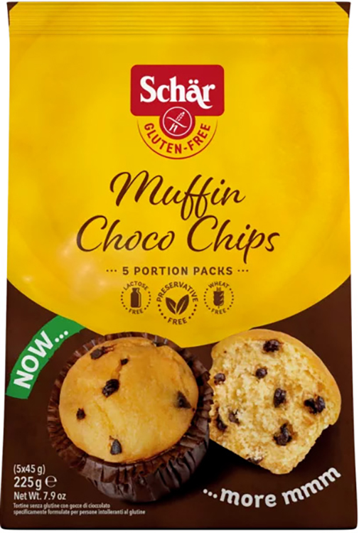 SCHAR MUFFIN CHOCO CHIP 225 G - Farmacianuova.eu