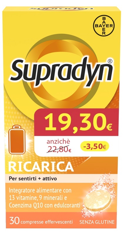 SUPRADYN RICARICA 30 COMPRESSE EFFERVESCENTI PROMO - Farmacianuova.eu