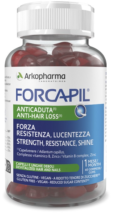 FORCAPIL ANTICADUTA GUMMIES CARAMELLE GOMMOSE 150 G - Farmacianuova.eu