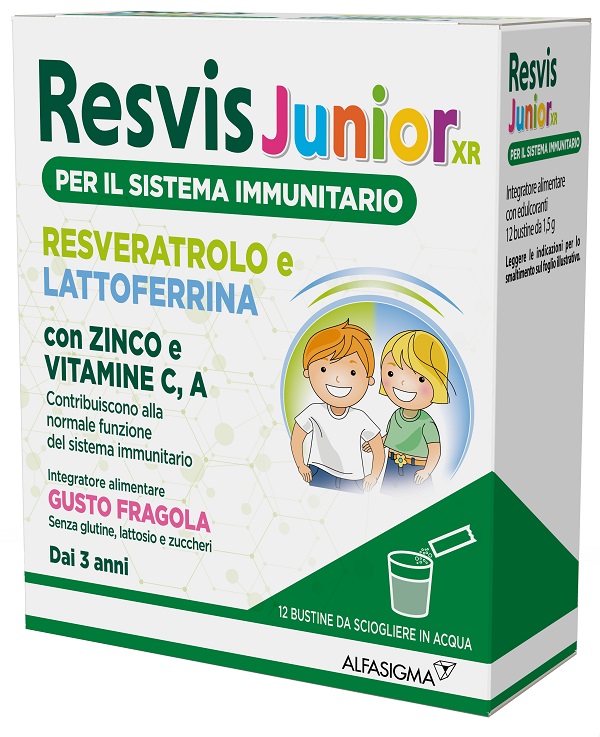 RESVIS JUNIOR XR 12 BUSTINE - Farmacianuova.eu