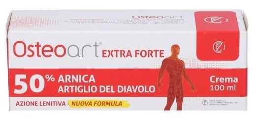 OSTEOART EXTRA FORTE 50% ARNICA E ARTIGLIO DEL DIAVOLO CREMA 100 ML AZIONE LENITIVA NUOVA FORMULA - Farmacianuova.eu