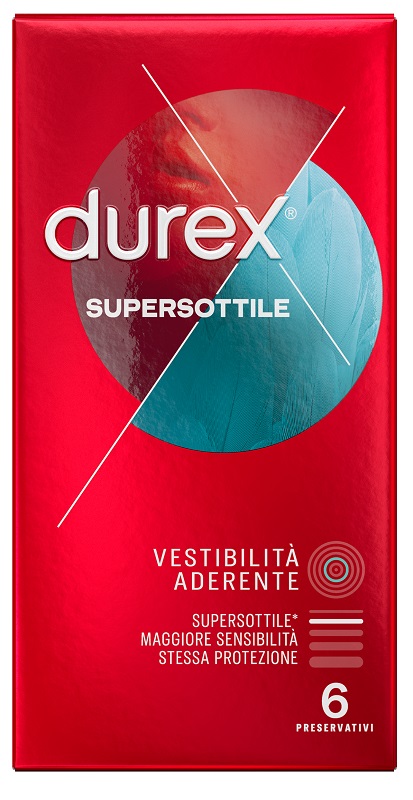 PROFILATTICO DUREX SUPERSOTTILE CLOSE FIT 6 PEZZI - Farmacianuova.eu