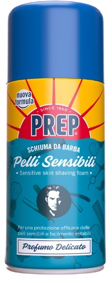 PREP SCHIUMA BARBA PELLI SENSIBILI 300 ML - Farmacianuova.eu