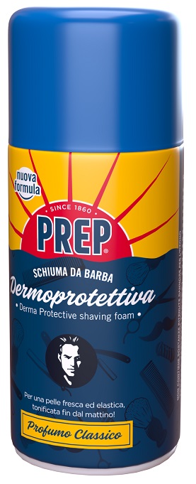 PREP SCHIUMA BARBA DERMOPROTETTIVA PROFUMO CLASSICO 300 ML - Farmacianuova.eu