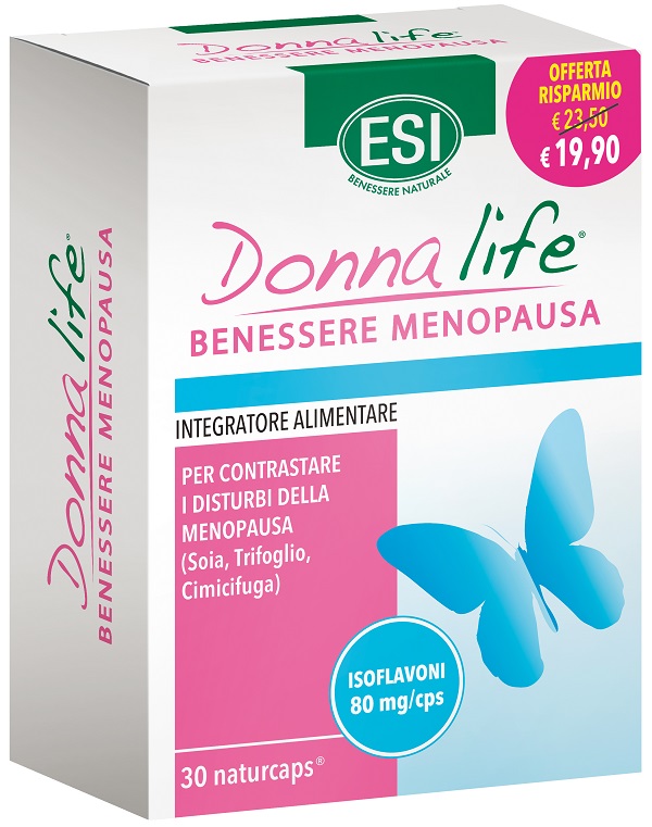 ESI DONNA LIFE MENOPAUSA OFFERTA 30 NATURCAPS - Farmacianuova.eu