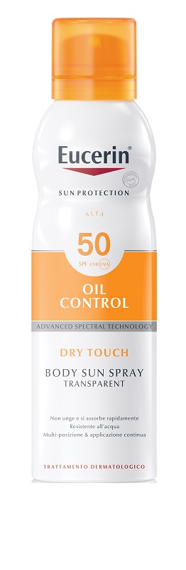 EUCERIN SUN SPRAY TOCCO SECCO SPF50 200 ML - Farmacianuova.eu