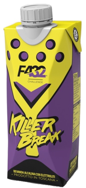 F432 KILLER BREAK ACQUA SENZA BOLLE ALCALINA OLIGOMINERALE PH 8,5 500 ML - Farmacianuova.eu