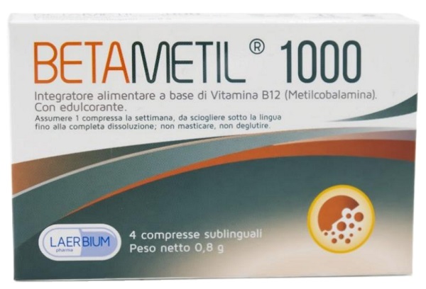 BETAMETIL 1000 4 COMPRESSE SUBLINGUALI - Farmacianuova.eu