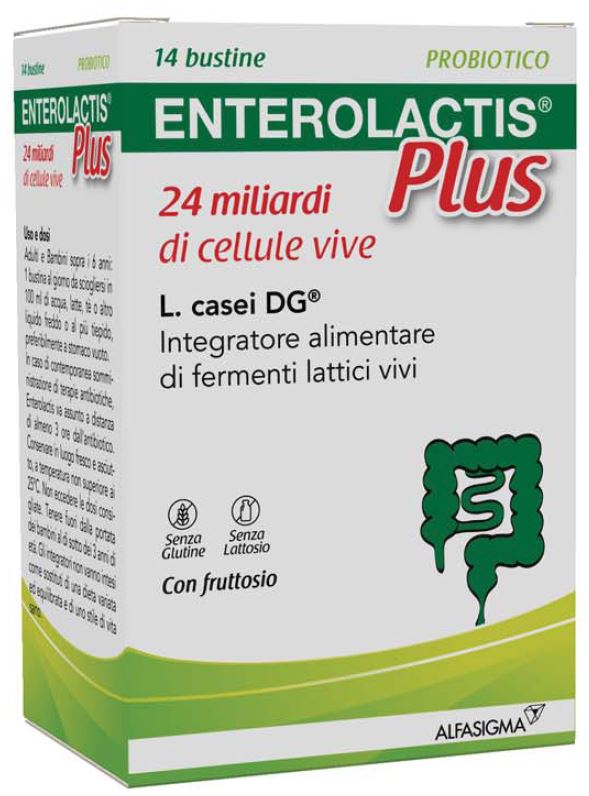 ENTEROLACTIS PLUS 14 BUSTINE - Farmacianuova.eu