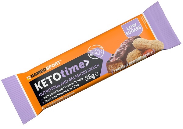 KETOTIME BAR ROASTED PEANUT 35 G - Farmacianuova.eu