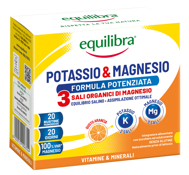 POTASSIO & MAGNESIO 3 20 BUSTINE - Farmacianuova.eu
