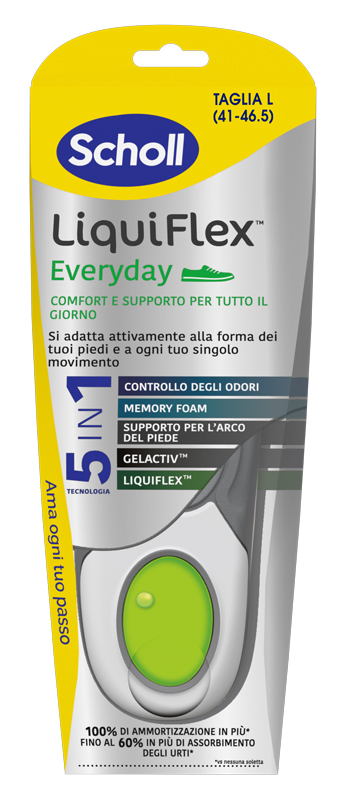 SCHOLL LIQUIFLEX EVERYDAY TAGLIA LARGE - Farmacianuova.eu