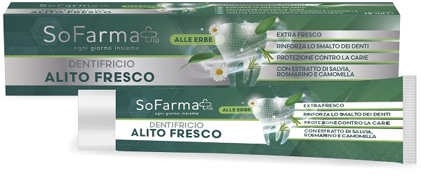 DENTIFRICIO ALITO FRESCO 75 ML SOFARMAPIU' - Farmacianuova.eu