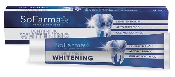 DENTIFRICIO WHITENING 75 ML SOFARMAPIU' - Farmacianuova.eu