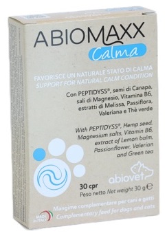 ABIOMAXX CALMA 30 COMPRESSE - Farmacianuova.eu