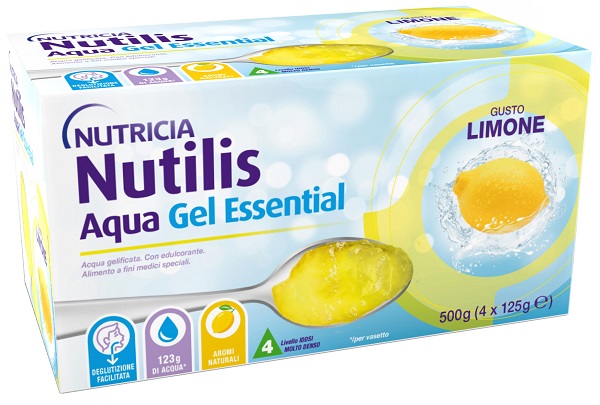 NUTILIS AQUA GEL LIMONE 4 PEZZI DA 125 G - Farmacianuova.eu