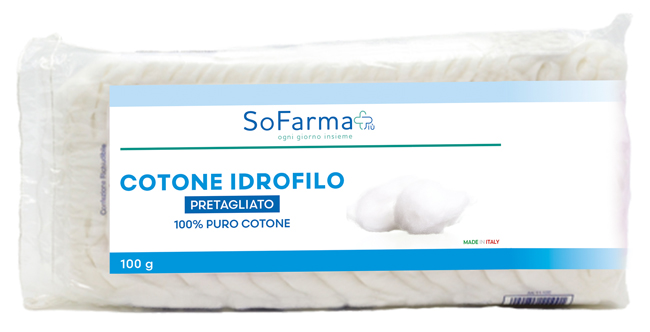 COTONE IDROFILO PRETAGLIATO 100 G SOFARMAPIU' - Farmacianuova.eu