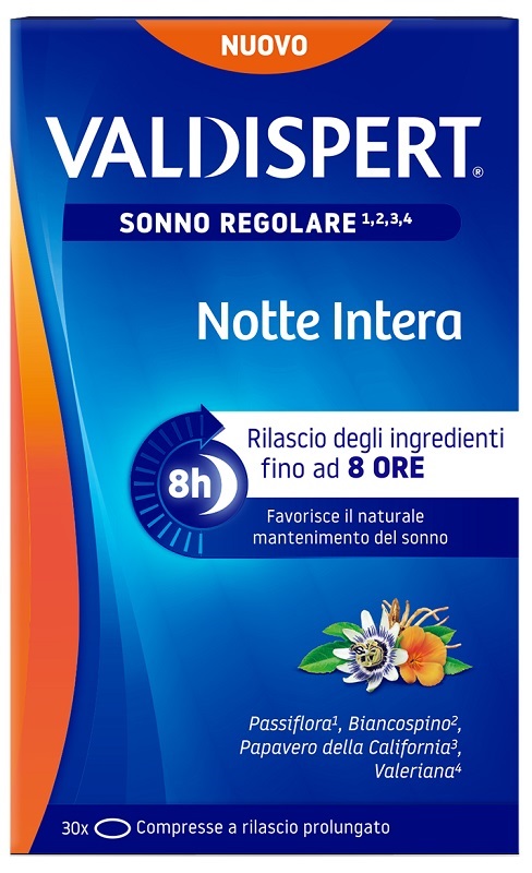 VALDISPERT NOTTE INTERA 30 COMPRESSE - Farmacianuova.eu