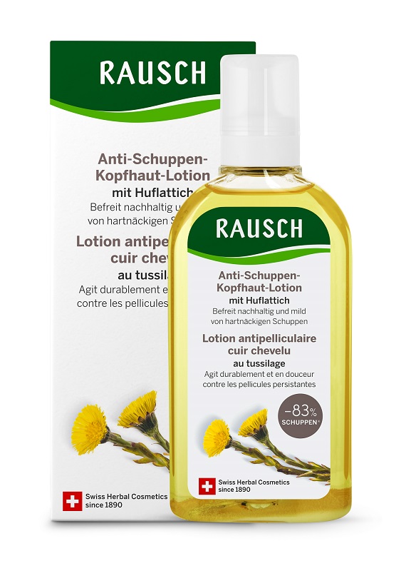RAUSCH LOZIONE ANTIFORFORA PER CUOIO CAPELLUTO ALLA TUSSILAGGINE 200 ML - Farmacianuova.eu