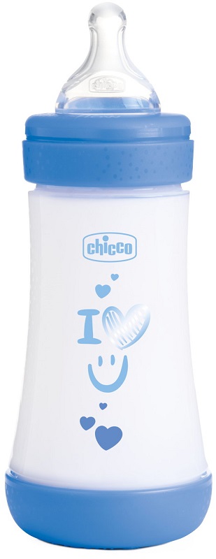 CHICCO BIBERON P5 240ML MED SILICONE BOY - Farmacianuova.eu