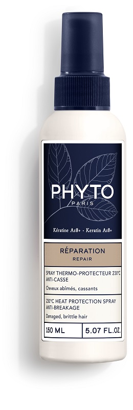 PHYTO PARIS REPARATION SPRAY TERMOPROTETTIVO 230 GRADI CELSIUS ANTI ROTTURA PER CAPELLI DANNEGGIATI FRAGILI 150 ML - Farmacianuova.eu