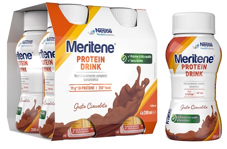 MERITENE DRINK CIOCCOLATO 4 PEZZI DA 200 ML - Farmacianuova.eu