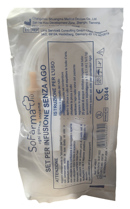 DEFLUSSORE SENZA AGO GAUGE 21 SOFARMAPIU' - Farmacianuova.eu