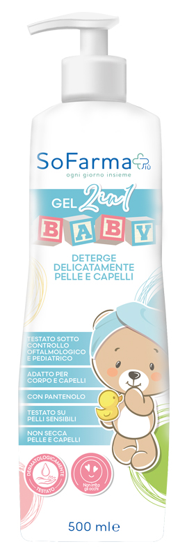 DETERGENTE BABY 2IN1 500 ML SOFARMAPIU' - Farmacianuova.eu