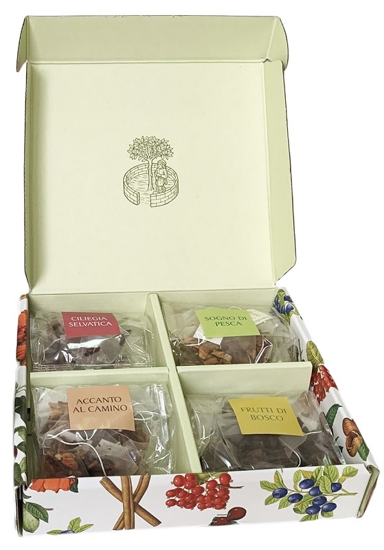 INFUSI PIRAMIDALI SCATOLA REGALO 24 BUSTINE - Farmacianuova.eu